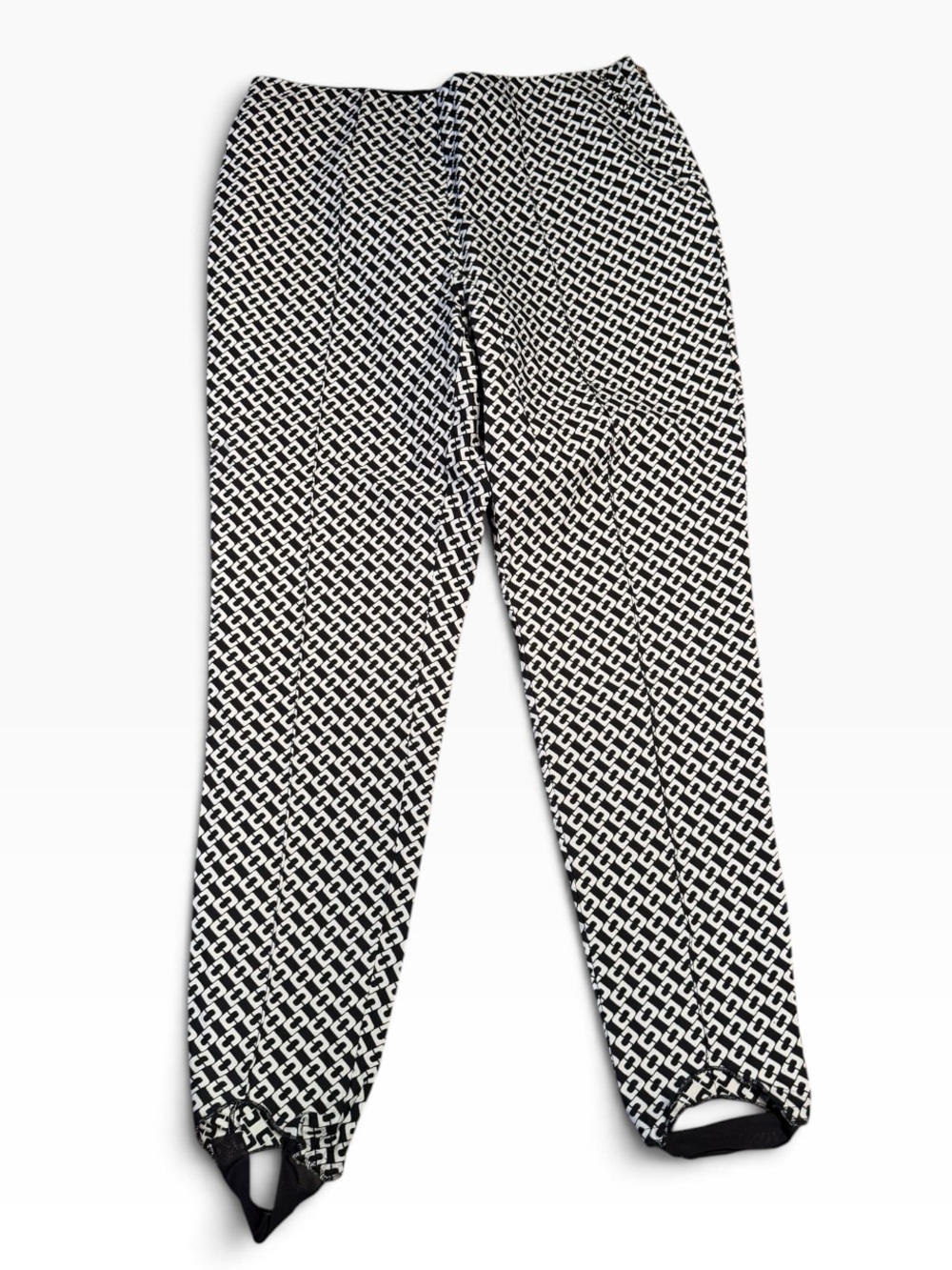 Bogner Black & White Patterned light layer ski Pants XL